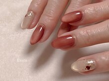 Salon de Etoile 【パラジェル・フィルイン導入店】/ハートホロマグネットネイル