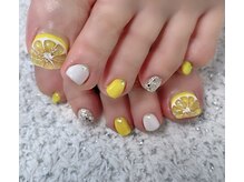 【フット】レモンネイル