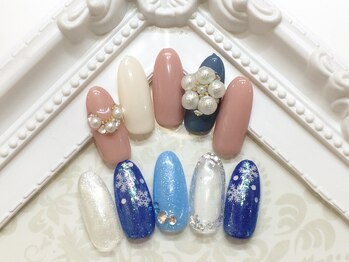 ティーエヌ 本厚木店/冬ネイル☆6000円【6600円税込】