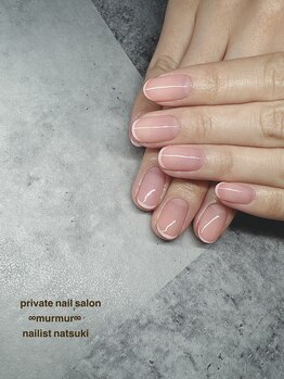 プライベート ネイルサロン マーマ(murmur)/ヌーディーカラー