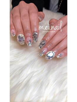 メイネイル(m.ei.nail)/BIGビジュー キラキラパーツ