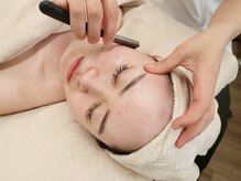 ノト(NOTO)/お顔全体を丁寧にシェービング♪