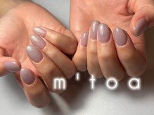 ムートア(m'toa)/ワンカラー/フィルイン