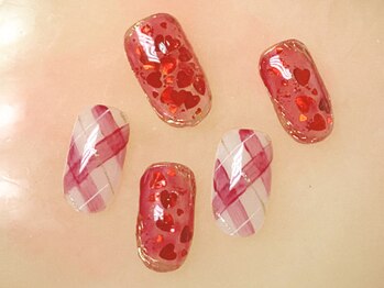 ベリー(berry)/定額C ¥7500ハート斜めチェック