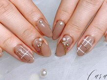 カラット(Carat.)/チェックネイル