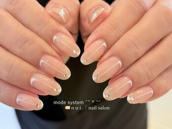 n u i. | nail salon 下北沢【パラジェル・フィルイン・持ち込み・長さだし】/