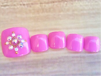 ラ クレア 津田沼店/フット：定額アート￥7000