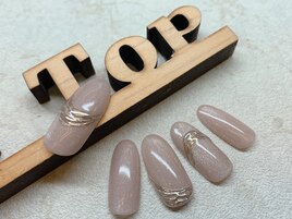 マグネット×大人ベージュ