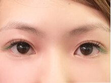 アイマジック 新宿店(EYE MAJIC)/グリーンカラーエクステ♪