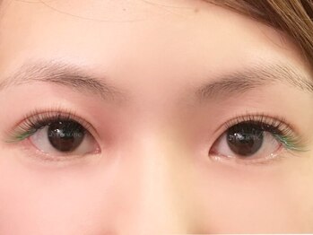 アイマジック 新宿店(EYE MAJIC)/グリーンカラーエクステ♪