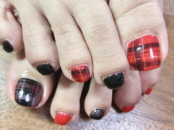 クロレ(colorer)/チェックネイル♪