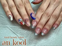アンクール(an kool)/【ネイル】チグハグネイル