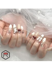 さくらんぼネイル