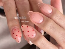 アントレッド(entraide)/ちゅるちゅるハートネイル