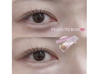 エクラート アイ アンド ローレル 中野店(ECLART eye&Laurel)/ピーナッツロッド♪まつげパーマ