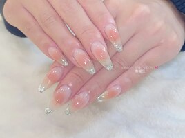 【ガラスフレンチにチーク】