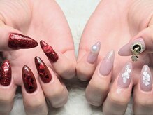 ララビューティ(lala beauty)の雰囲気（バレンタインネイルです!）