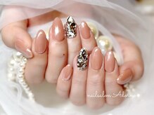 ネイルサロン アドルノ(Adorno)/☆うるミラーネイル埋め尽くし☆