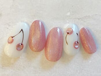 さくらんぼネイル新規¥7,260