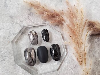 スリーレイ(Threeray)/大人ネイル 大理石