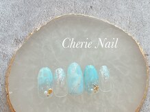 シェリーネイル(Cherie Nail)/シェル×水面夏ネイル★