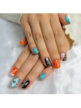 ダリア(DAHLIA)/持ち込みネイルデザイン