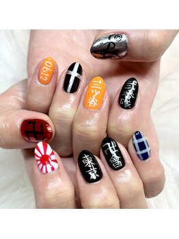 マイオティック ネイル(miotic nail)/キャラクターモチーフデザイン