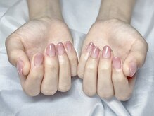 ヤシネイル(Yashi Nail)/チップ長さだし カラグラ