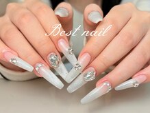 ベストネイル 渋谷109前店(Best Nail)/チップ長さだし持ち込みデザイン