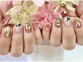 ディーネイル 京橋(D-nail)/立和名/キラッとニュアンスnail