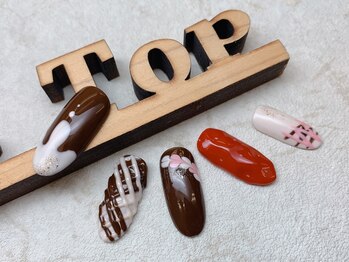 サロン ザ トップ(Salon the Top)/チョコネイル☆紗々・いちご