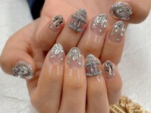 ネイルサロン トゥービー 御徒町上野(To Be)/パーツ付け放題コース8990円