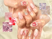 スノーフレーク(Snowflake)/持ち込みアート6本コース/¥9000