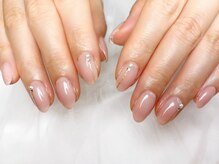 プティ アイビューティ 北浜店(peTiT eyebeauty)/オフィスネイル　シンプルネイル