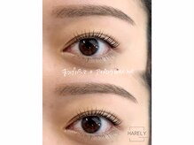ハレリー(HARELY)/まつげパーマ×アイブロウwax