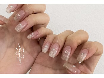 アオアロヒネイル(ao alohi nail)/シンプル&グッとくるデザイン