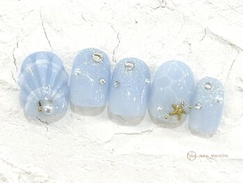 ネイルメゾン 池袋店(NAIL MAISON)/キラキラサマー¥10550