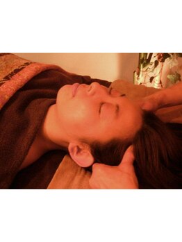 ヘッドスパで癒されたい