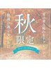 【秋限定!9/1~11/30】肩首・腰の凝り/疲労感に♪ 60分 ¥7,000⇒¥6,480