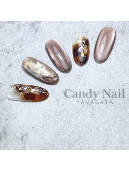 キャンディネイル(Candy Nail)/ニュアンスべっこう