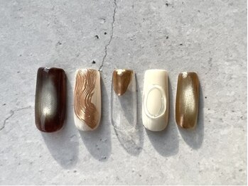 定額大人ニュアンスネイル