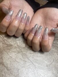 スカルプ＊ラメグラデーション