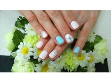 プルミエ ネイル(Premier Nail)/爽やか夏ネイル
