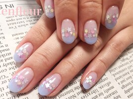 パステルホロ☆キラキラネイル