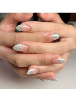 アイリッシュネイル 久屋大通店(Irish Nail)/ラメグラデーションネイル
