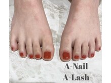 エーネイル エーラッシュ(A-NAIL A-LASH)/フットネイル3280円【倉敷】