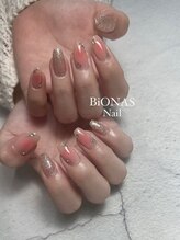 ビオナス 苫小牧店(BiONAS)/ワンホン×チークネイル