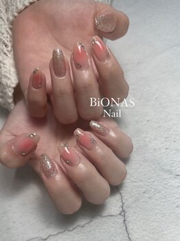 ビオナス 苫小牧店(BiONAS)/ワンホン×チークネイル