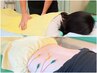 【日々の生活での腰痛/肩こりに】マッサージ+鍼（選べるボディ）95分