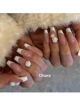 キアラネイルサロン/チップ長さだしフレンチ